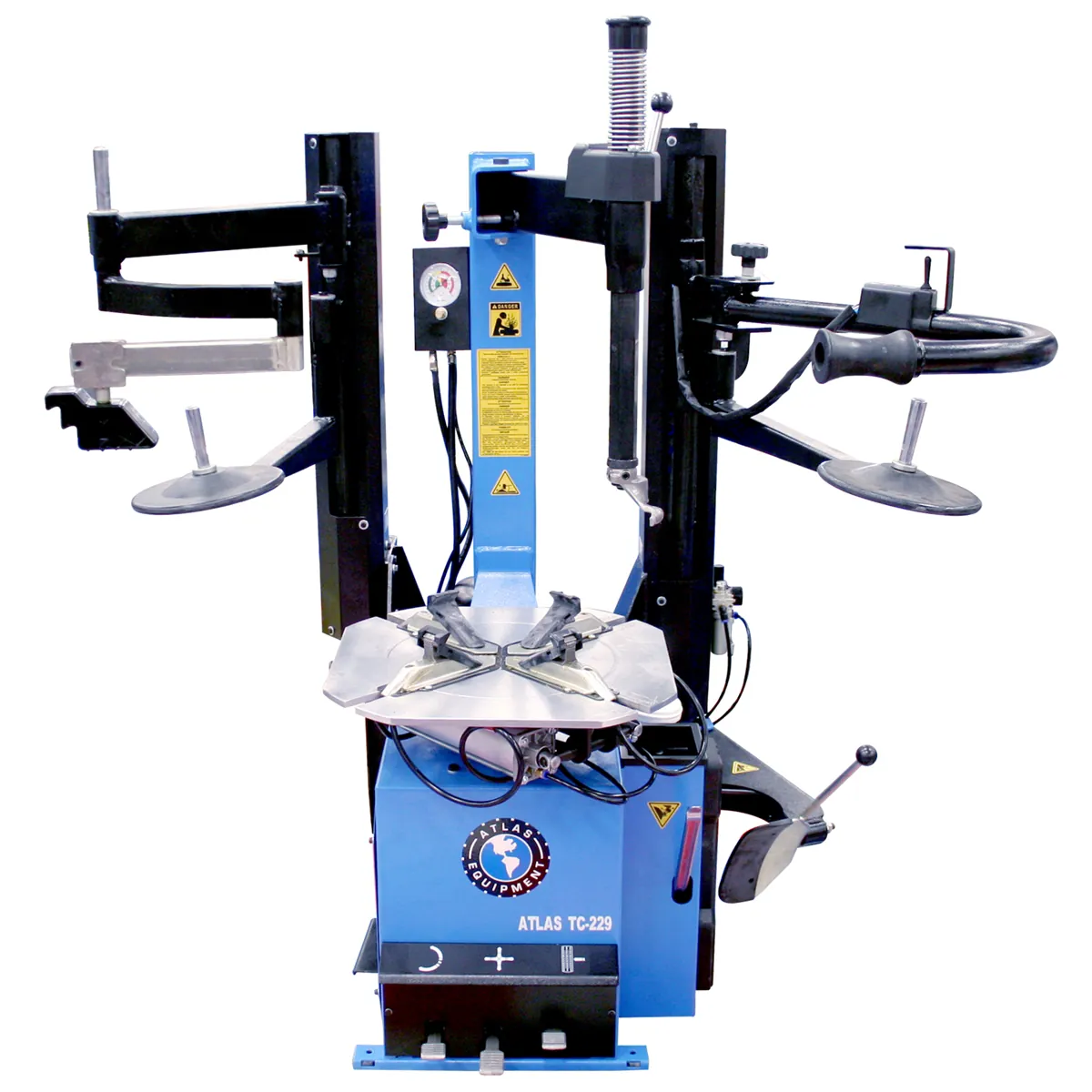 Atlas Automotive Equipment TC229DAA Rim-Clamp Tire Changer with Dual Assist Arms (Will Call)