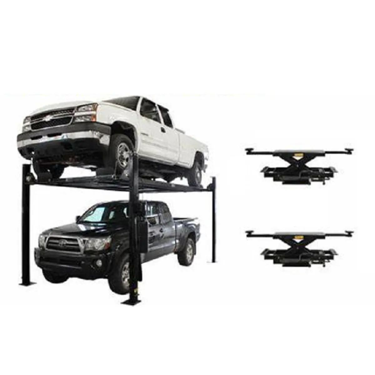 Atlas Automotive Equipment Atlas Equipment PRO8000EXT-L 4 Post Lift + RJ35 Sliding Jacks Combo (WILL CALL)