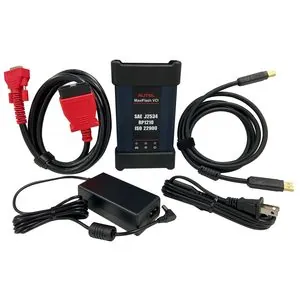 Autel MaxiFLASH VCI Kit : Bluetooth VCI/J2534 pass-thru programmer, Main Cable V2.0, AC/DC adapter and USB 2.0 cable