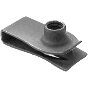 AUVECO 10051 Extruded U-Nut, 1/4 in - 20 TPI Screw, Phosphate