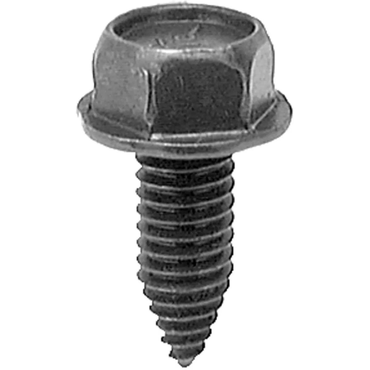 AUVECO 10362 Hex Washer Head CA Point Body Bolt, 5/16 in - 18 TPI x 13/16 in L x 1/2 in Across Flats, Phosphate