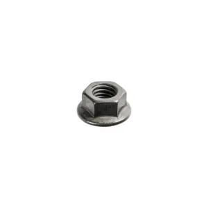 AUVECO 11645 Hex Flange Nut, M10 x 1.5 mm Screw x 10 mm H x 15 mm Across Flats, Phosphate