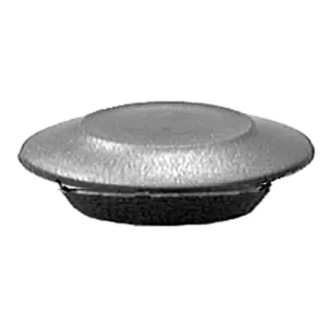 AUVECO FLUSH SHEET METAL PLUG PLASTIC 3/4 HOLE BLACK