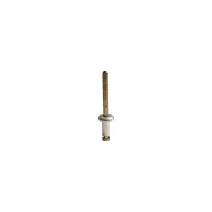 AUVECO 12655 Peel-Type Special Rivet, 1/4 in Dia x 9/64 to 3/16 in Grip Range, Aluminum Rivet/Steel Mandrel