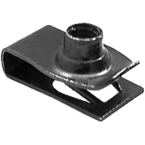 AUVECO 12669 Extruded U-Nut, M6 x 1 mm Screw, Phosphate