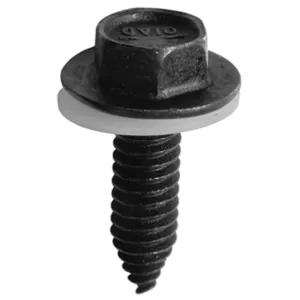 AUVECO MIRROR MOUNTING SCREW PHOS W/NYLON WASH