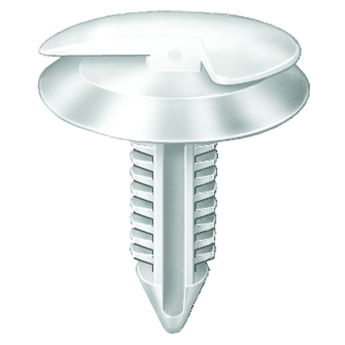 AUVECO TRIM PANEL RETAINER WHITE NYLON