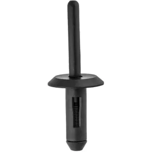 AUVECO 13753 Type 1 Rivet, 17/64 in Dia Head x 25/32 in L x 1-7/8 in OAL x 3/32 to 3/16 in Grip Range, Nylon, Black
