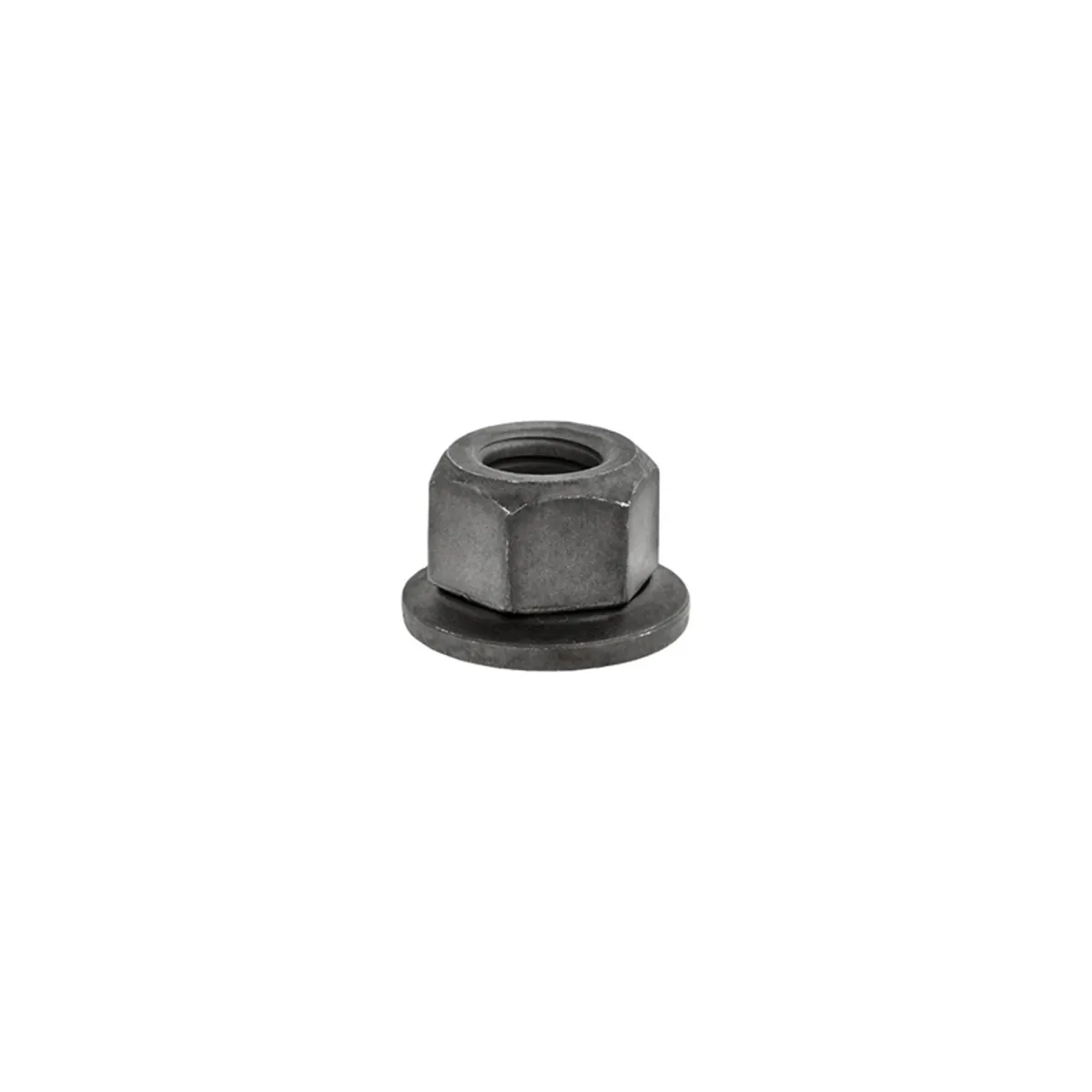 AUVECO 15331 Type B Free Spinning Washer Nut, M6 x 1 mm Screw x 9 mm H x 10 mm Across Flats x 20 mm OD, Phosphate