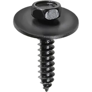 AUVECO 15373 Hex Head Sems AB Point Tapping Screw, M4.2 x 1.41 mm x 20 mm L x 7 mm Across Flats, Phosphate