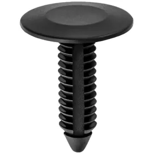 AUVECO 15543 Single Head Type 1 Splash Shield and Wheel Well Cover/Fascia Retainer, 7/8 in Dia Bottom Head, Nylon