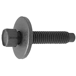 AUVECO HEX HD SEMS BODY BOLT BLACK M6-1.0 X 28MM