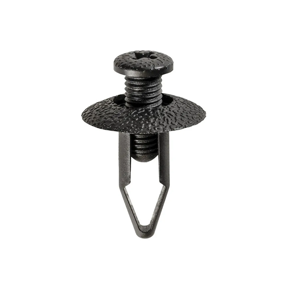 AUVECO 17472 Push-Type Screw-Type with Closed End Front Bumper Fascia Retainer, 20 mm Dia Head x 20 mm L Stem