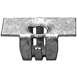 AUVECO 18153 Radiator Grille Nut, #8 Screw, Metal, Zinc Phosphate
