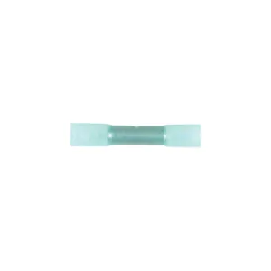 AUVECO 19259 Krimp and Seal Insulation Butt Connector, Polyolefin, Blue
