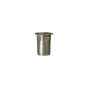 AUVECO 20395 Front Fender Specialty Nutsert, M6 x 1 mm Screw x 13 mm Dia Head, Metal, Zinc/Yellow