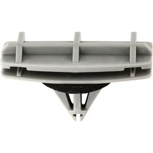 AUVECO 20887 Fender Flare Molding Clip, (14 x 38 mm Top x 16 x 38 mm Bottom) Head x 15 mm L Stem, Nylon, Gray