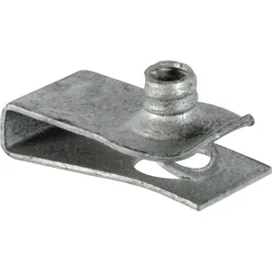 AUVECO 22074 Extruded U-Nut, M4.2 x 1.41 mm Screw, Zinc Organic