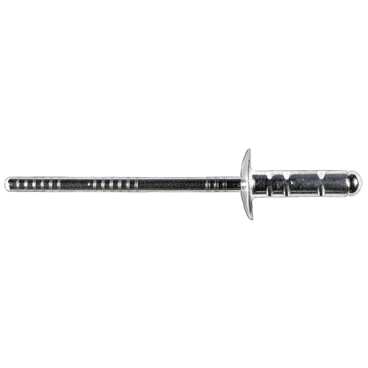 AUVECO 22088 Specialty Rivet, 5/32 in Dia x 9/64 to 3/8 in Grip Range, Aluminum Rivet/Steel Mandrel