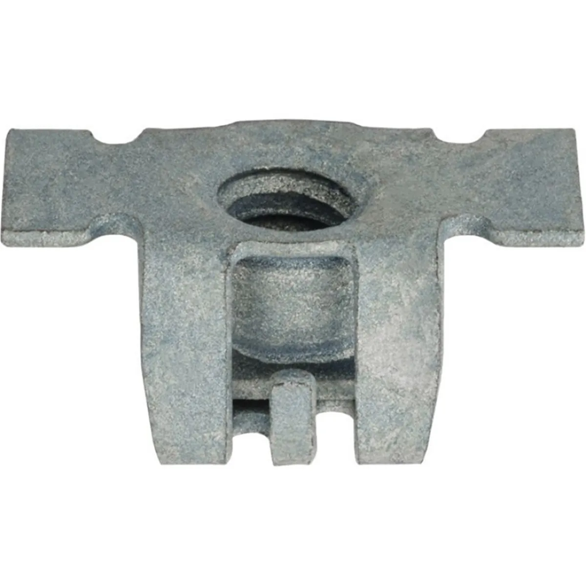 AUVECO 22289 Radiator Grille Nut, M4.2 x 1.41 mm Screw x (6 x 16 mm Dia) Head x 7 mm H, Metal, Magni-565 Blue