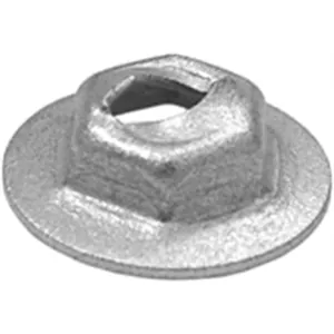AUVECO THREAD CUTTING NUT 1/8 STUD SIZE 5/16 HEX