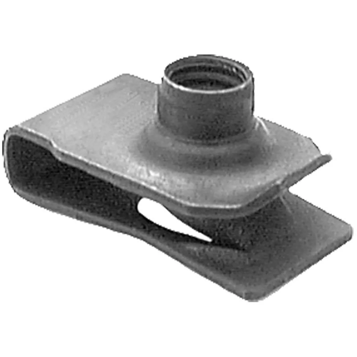 AUVECO AP11628 Short Extruded U-Nut, M6.3 x 1 mm Screw, Phosphate