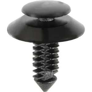 AUVECO AP12565 Double Head Type 7 Door Trim Panel Retainer, 1/2 in Dia Top x 25/32 in Dia Bottom Head, Nylon, Black