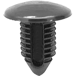 AUVECO AP12766 Single Head Type 1 Front End Stone Shield/Trim Panel Retainer, 7/8 in Dia Bottom Head, Nylon, Black
