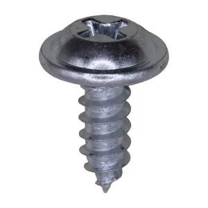 AUVECO PAK PHIL FLAT WSHR HD T.S., #10 X 1/2, ZINC