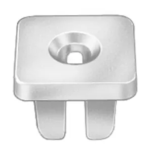 AUVECO AUVECOPAK NYLON NUT, #10 SCREW SIZE
