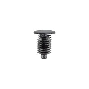 AUVECO AP14921 Single Head Type 1 Weatherstrip Retainer, 10 mm Dia Bottom Head, Nylon, Black