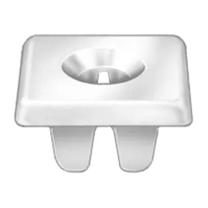 AUVECO PAK NYLON NUTS, 1/4-20 SCREW SIZE