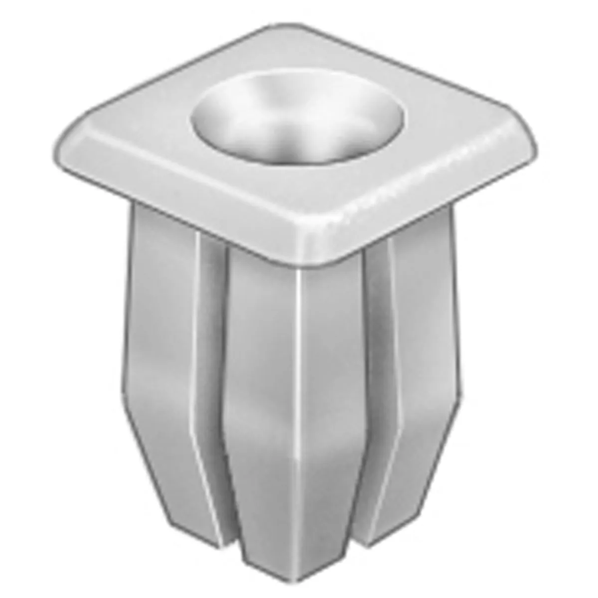 AUVECO PAK NYLON NUTS, #8 & #10 SCREW SIZE