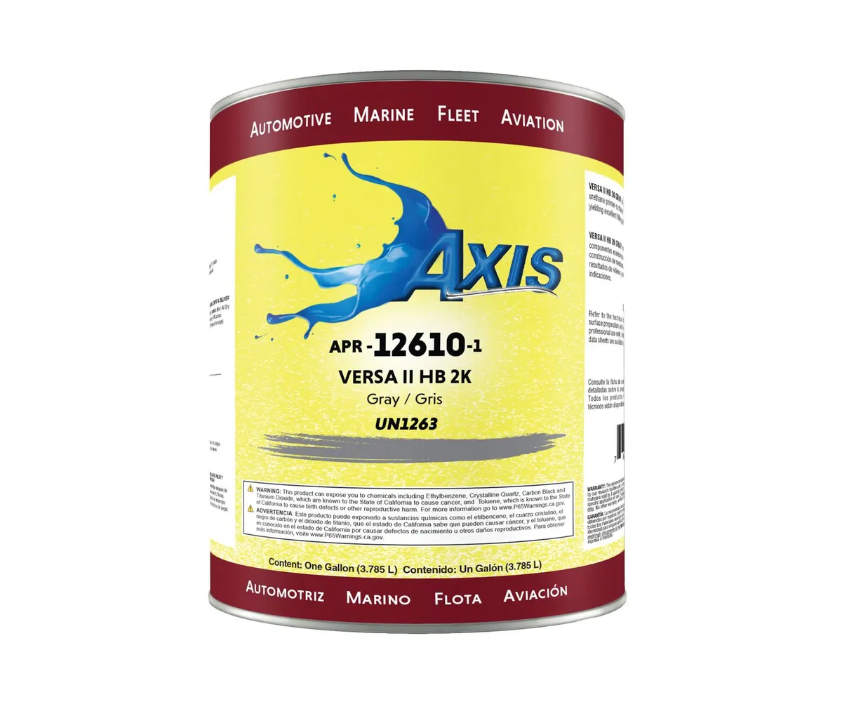 VERSA II HB 2K GRAY GALLONS