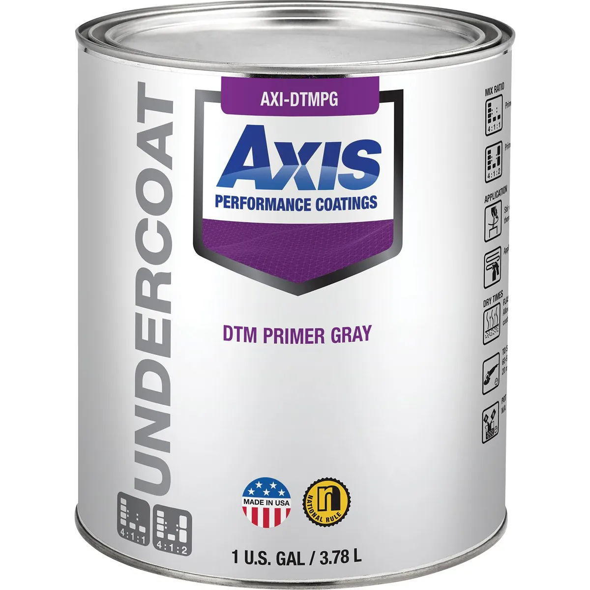 DTM Primer Gray Gal - Low VOC