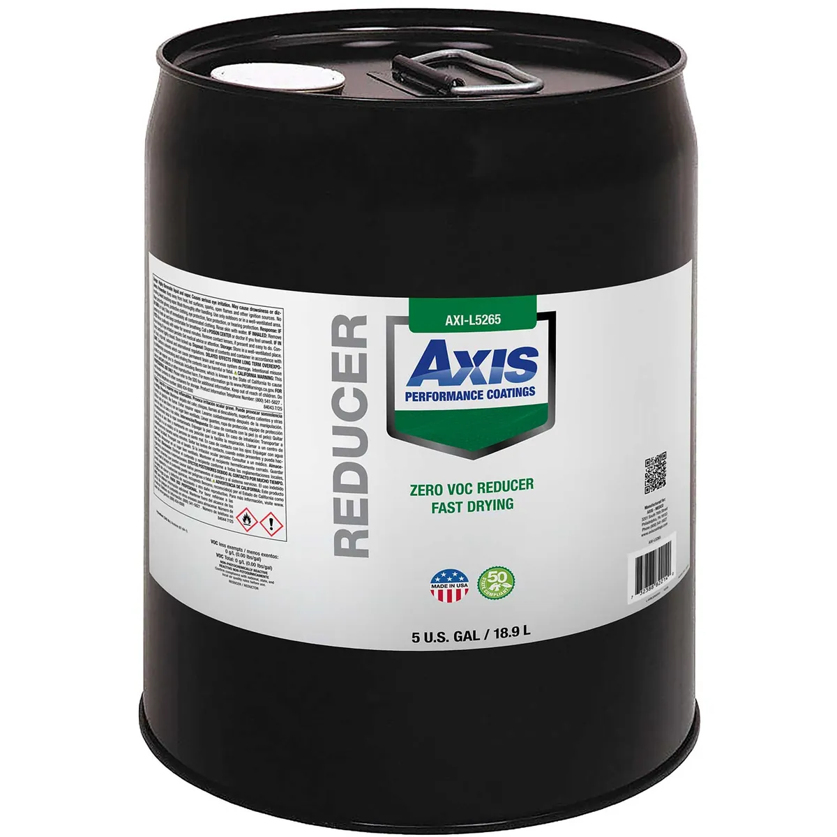 Zero VOC Reducer Fast Drying 5 Gal - Low VOC