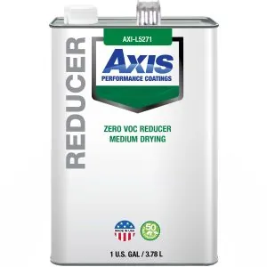 Zero VOC Reducer Medium Drying Gal - Low VOC