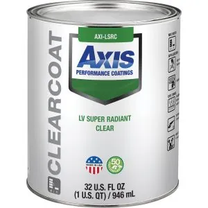 LV Super Radiant Clear Qt - Low VOC