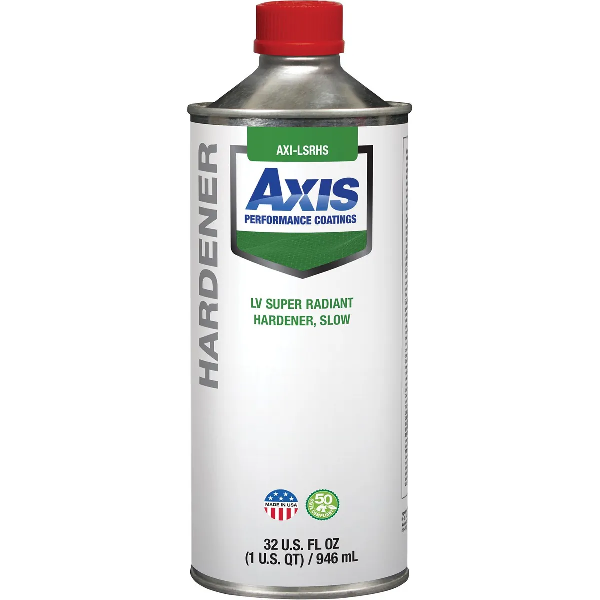 LV Super Radiant Hardener Slow Qt - Low VOC