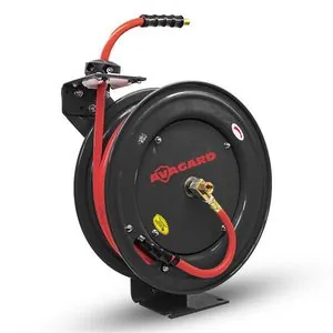 BluBird Avagard Rubber Air Hose Reel Assembly 3/8" x 50'