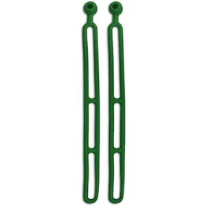 Blubird Blubird `Rapid-Tie 16", 10 Pack, Green