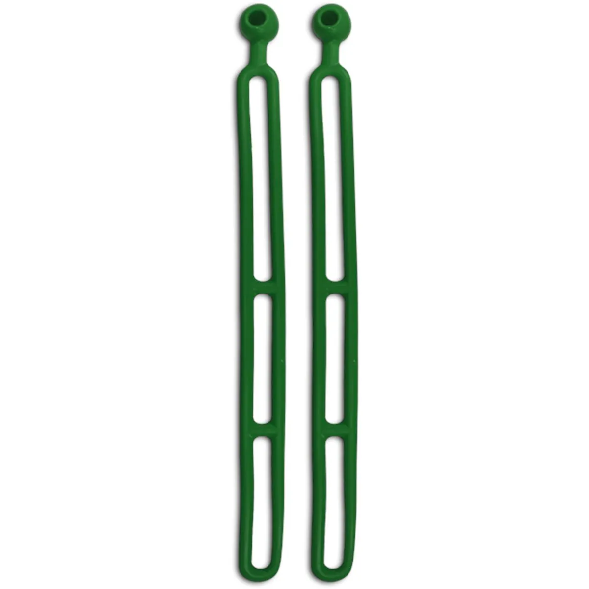 Blubird Blubird `Rapid-Tie 16", 10 Pack, Green