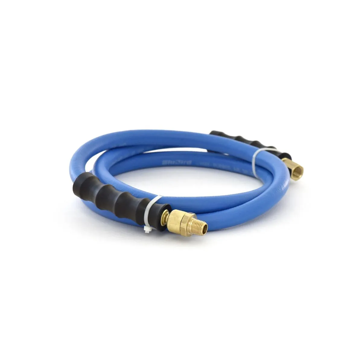 BluBird Rubber Air Hose Whip / Snubber 3/8" x 5'