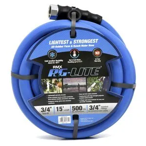 BluBird AG - Lite Rubber Water Hose Assembly 3/4" x 15'