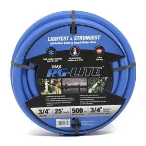 BluBird AG - Lite Rubber Water Hose Assembly 3/4" x 25'