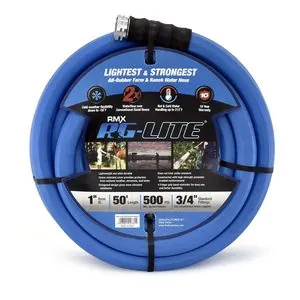 BluBird Ag - Lite Rubber Water Hose Assembly 1" x 50'