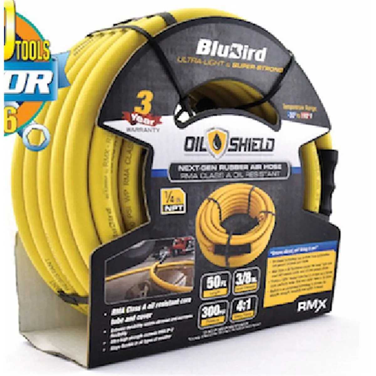 BluBird Lead-in Hoses for OilShield