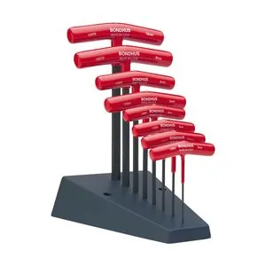 Bondhus Corp. 8PC MET T-Handle Hex Wrench Display
