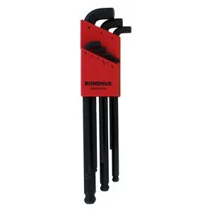 Bondhus Corp. 9pc Set B/G Paltd Stub BallDrv