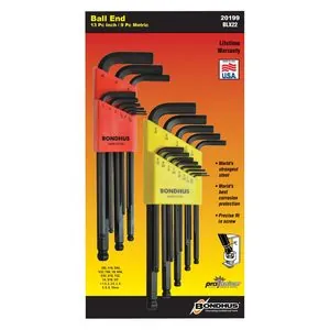Bondhus Corp. BALLEND L-WRENCH DBL PACK - SIZES .050-3/8"